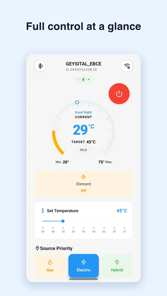 Geysital – Smart Geyser Control App